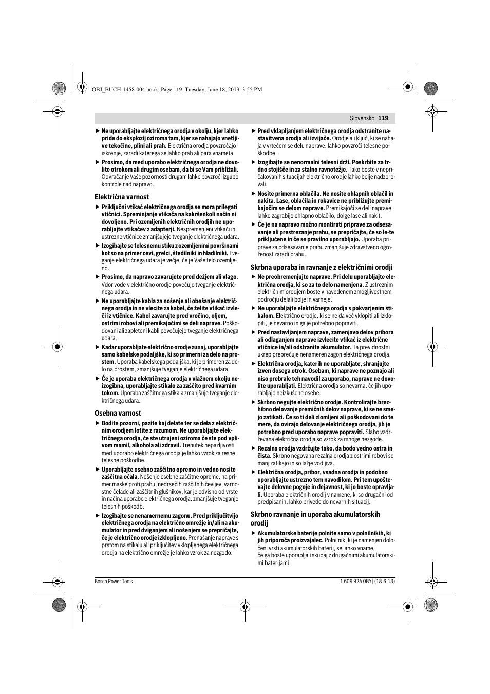 Bosch GSB 10,8-2-LI Professional User Manual | Page 119 / 157