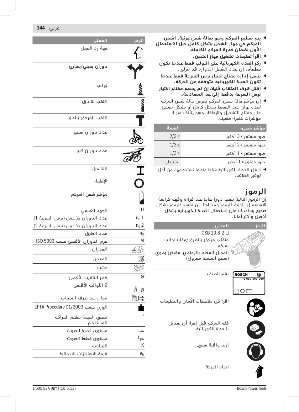 زومرلا | Bosch GSB 10,8-2-LI Professional User Manual | Page 144 / 157