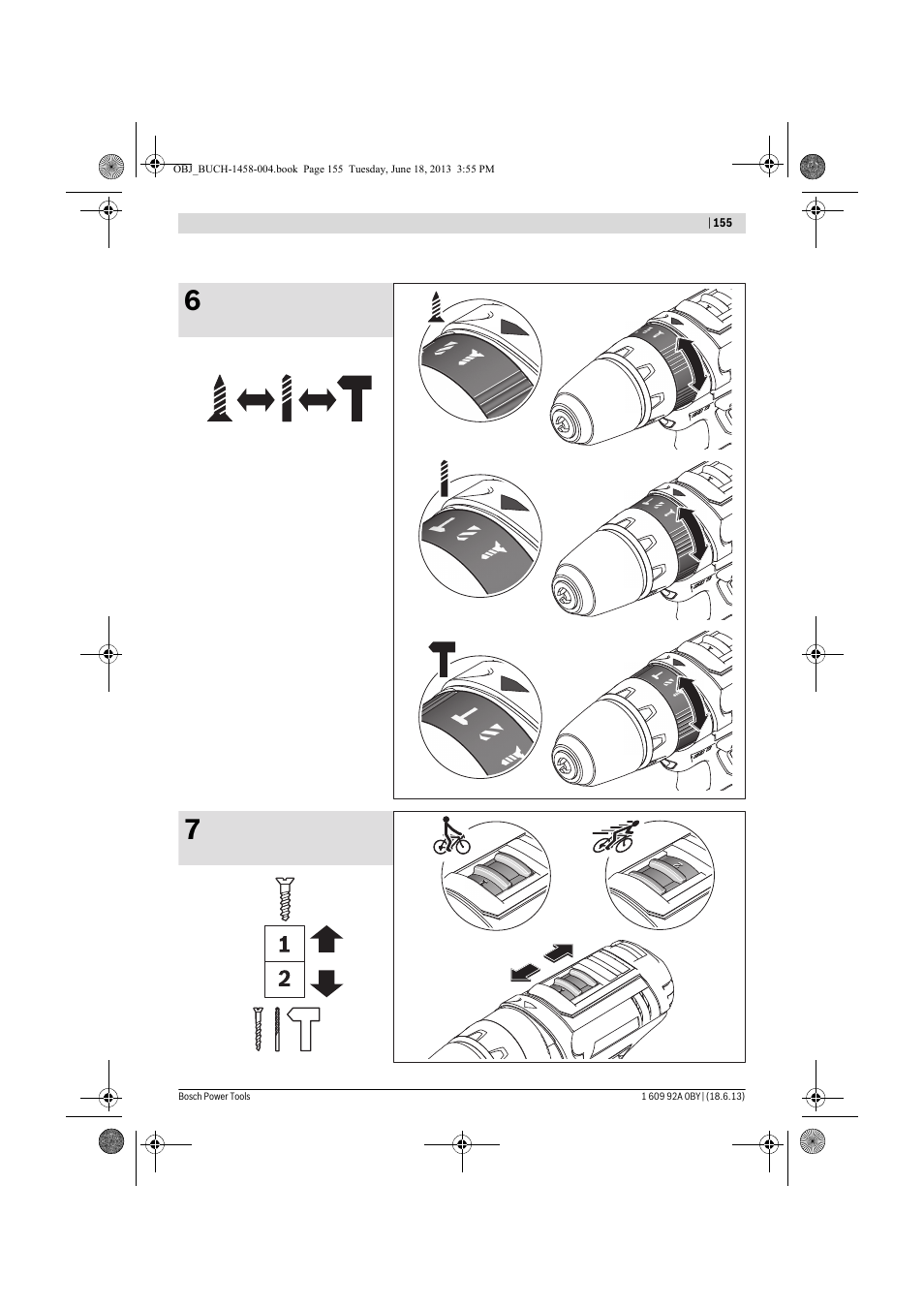 Bosch GSB 10,8-2-LI Professional User Manual | Page 155 / 157