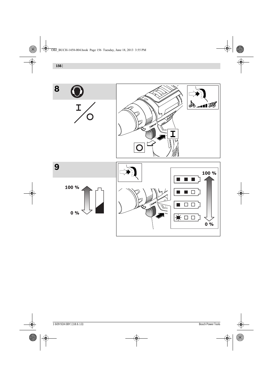 Bosch GSB 10,8-2-LI Professional User Manual | Page 156 / 157