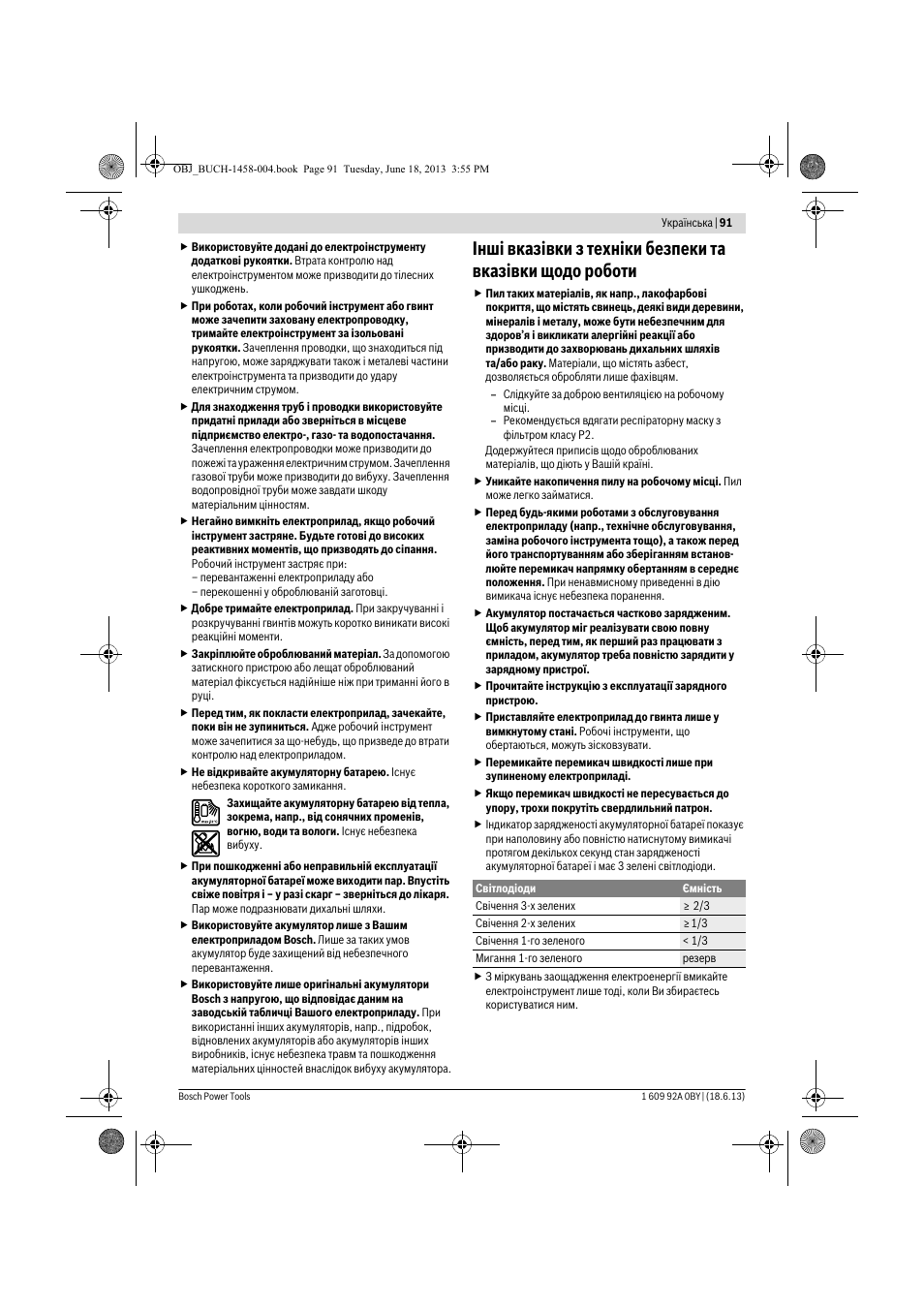 Bosch GSB 10,8-2-LI Professional User Manual | Page 91 / 157