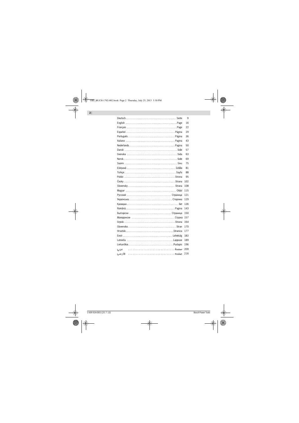 Bosch GAS 35 L SFC+ Professional User Manual | Page 2 / 219