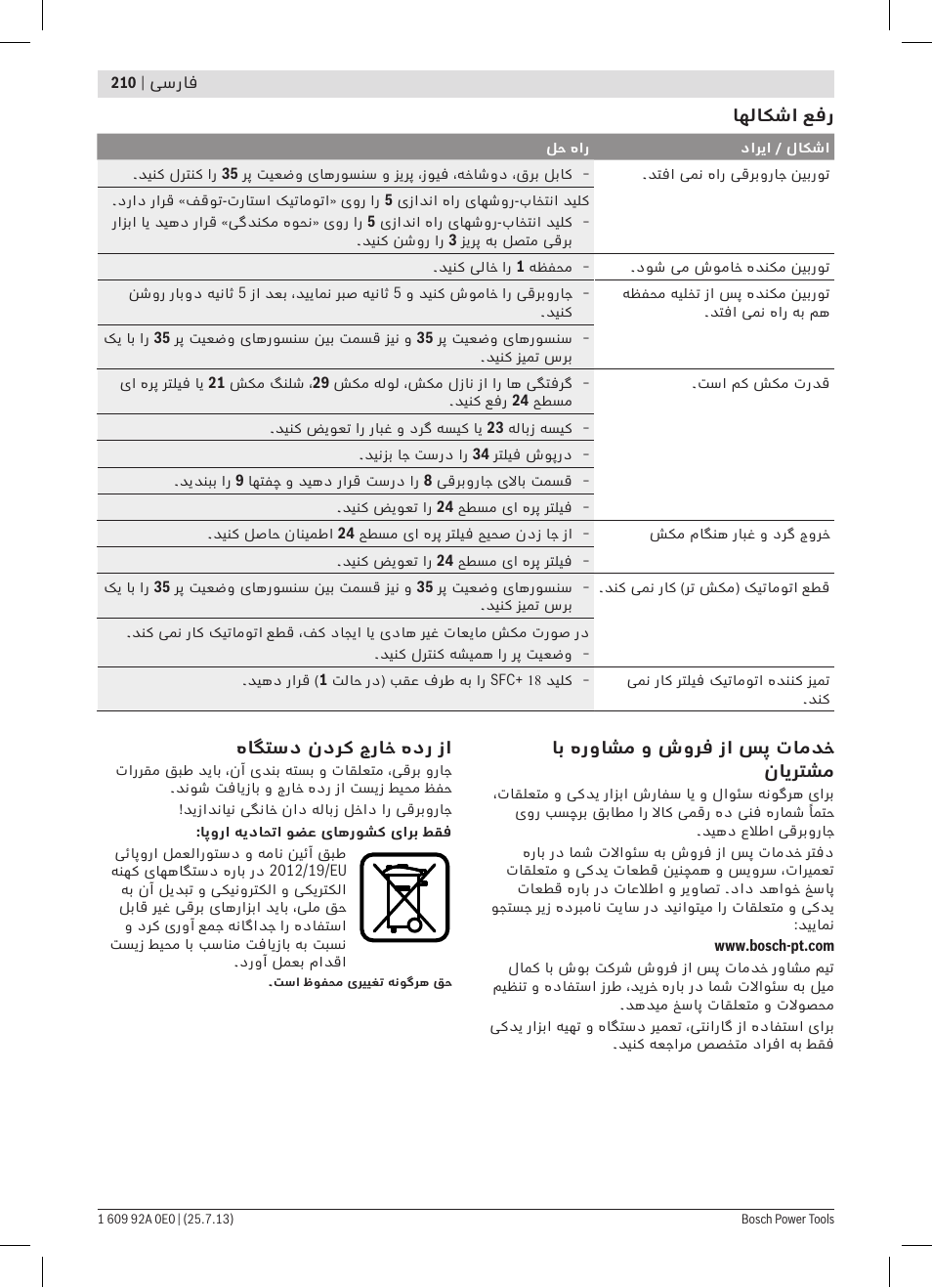 Bosch GAS 35 L SFC+ Professional User Manual | Page 210 / 219