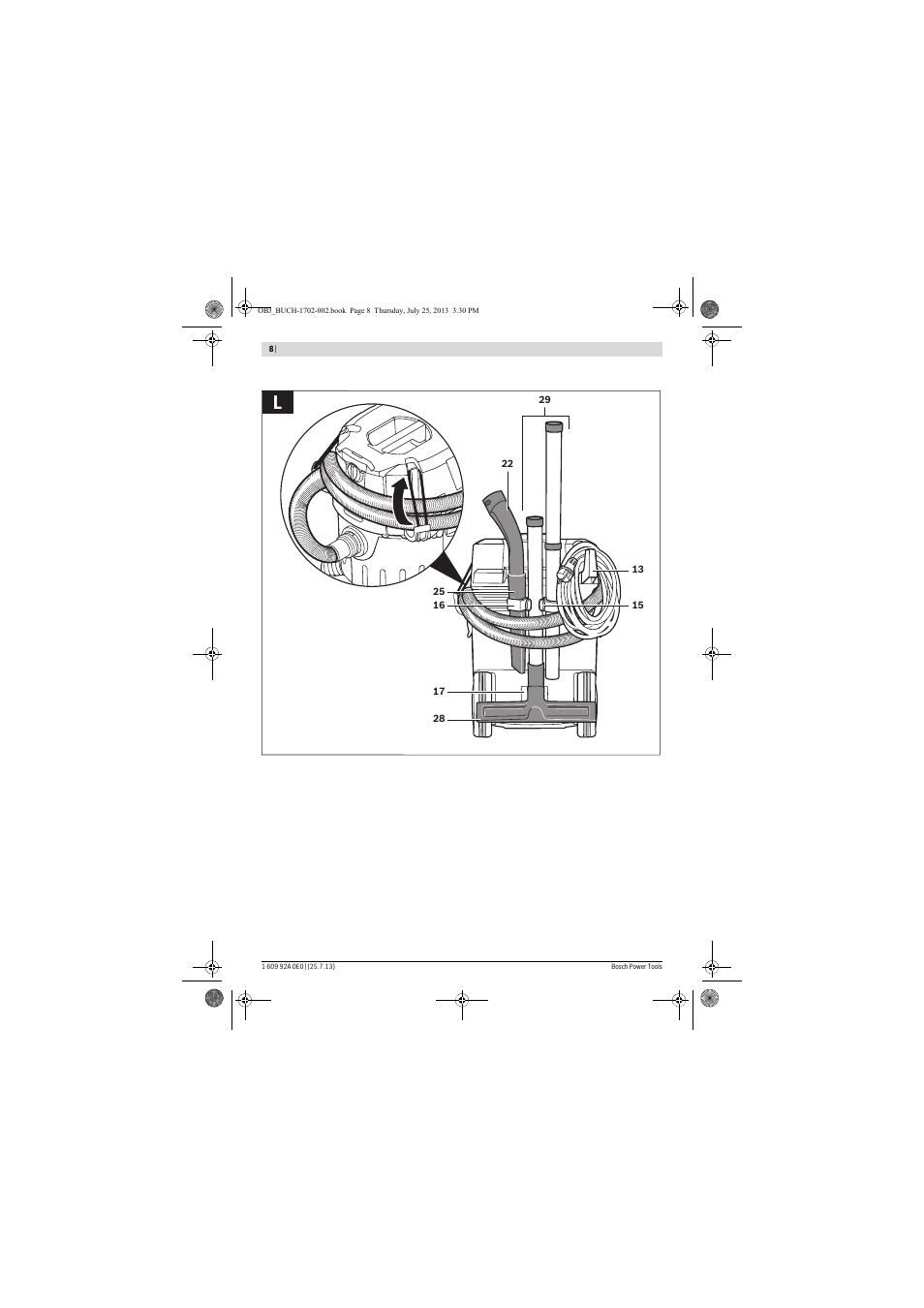 Bosch GAS 35 L SFC+ Professional User Manual | Page 8 / 219