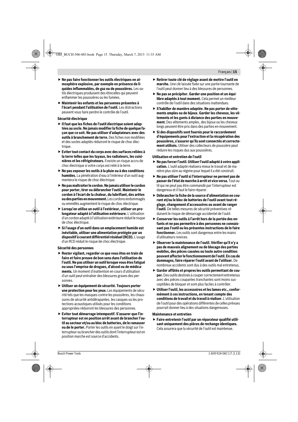 Bosch GBM 32-4 Professional User Manual | Page 15 / 138