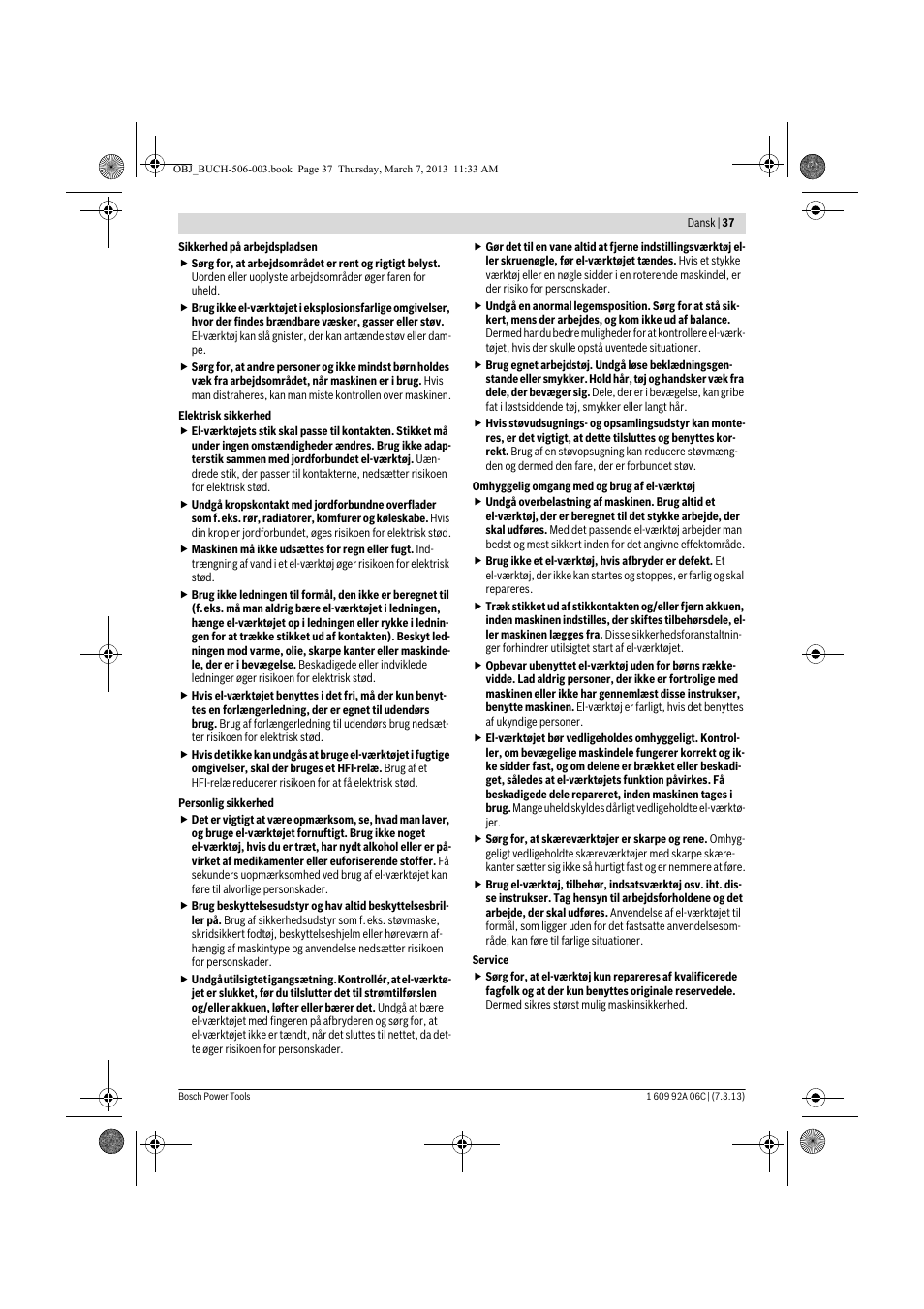 Bosch GBM 32-4 Professional User Manual | Page 37 / 138