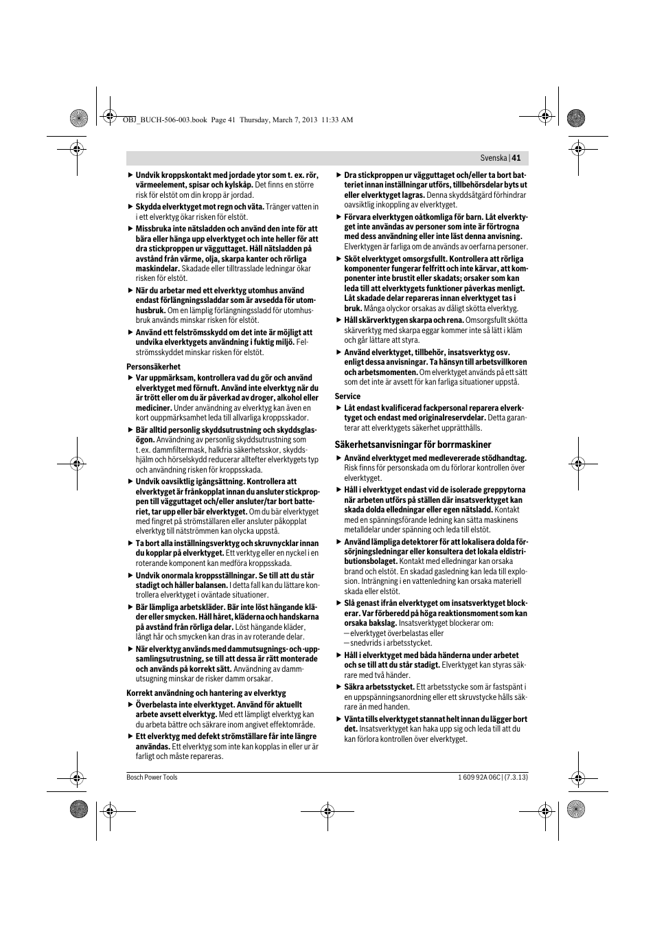 Bosch GBM 32-4 Professional User Manual | Page 41 / 138