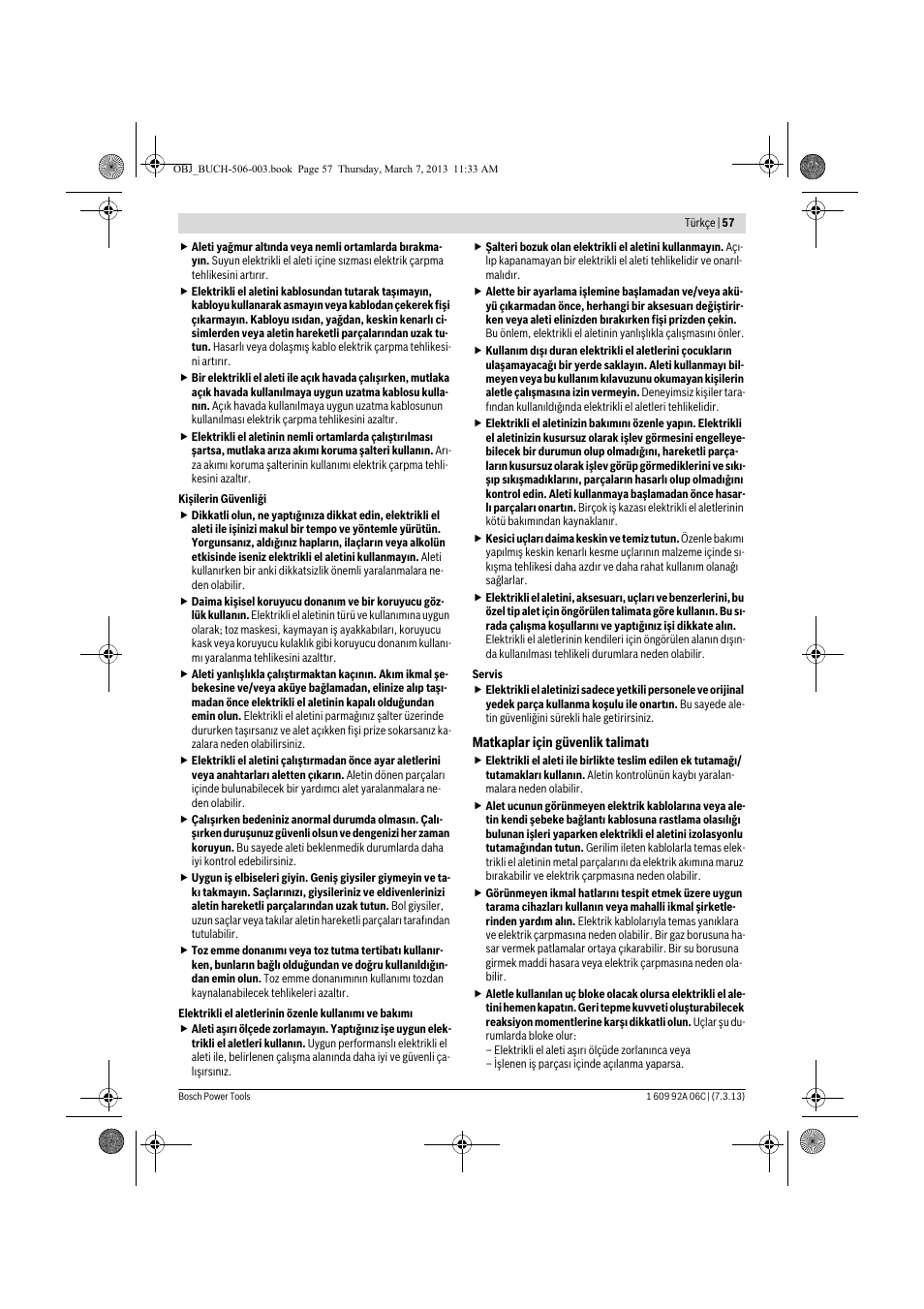 Bosch GBM 32-4 Professional User Manual | Page 57 / 138