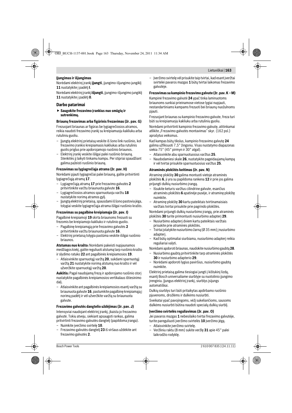 Bosch GKF 600 Professional User Manual | Page 163 / 178