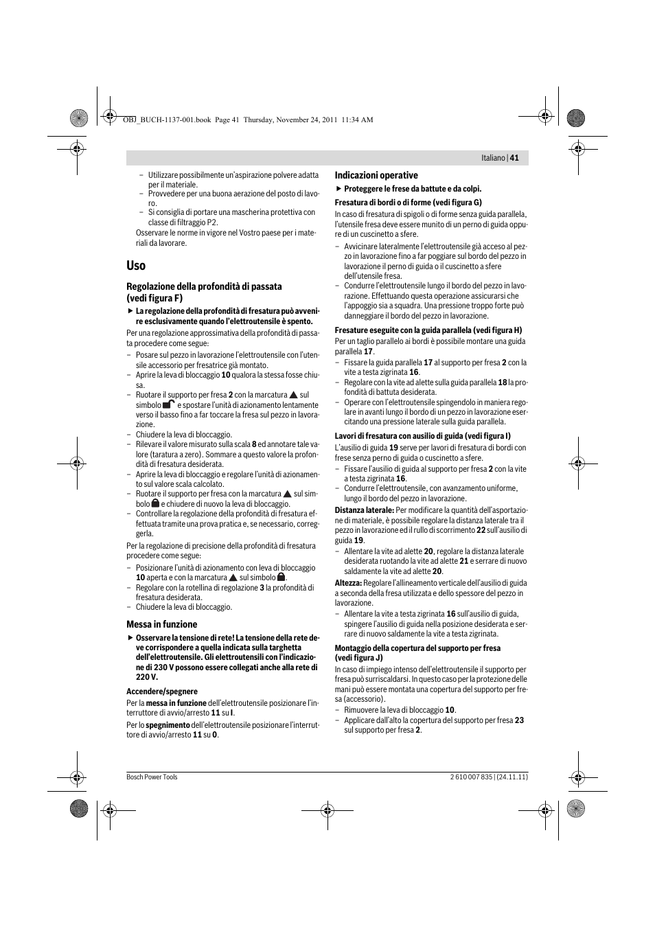 Bosch GKF 600 Professional User Manual | Page 41 / 178