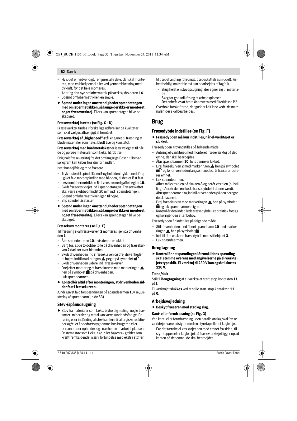 Brug | Bosch GKF 600 Professional User Manual | Page 52 / 178