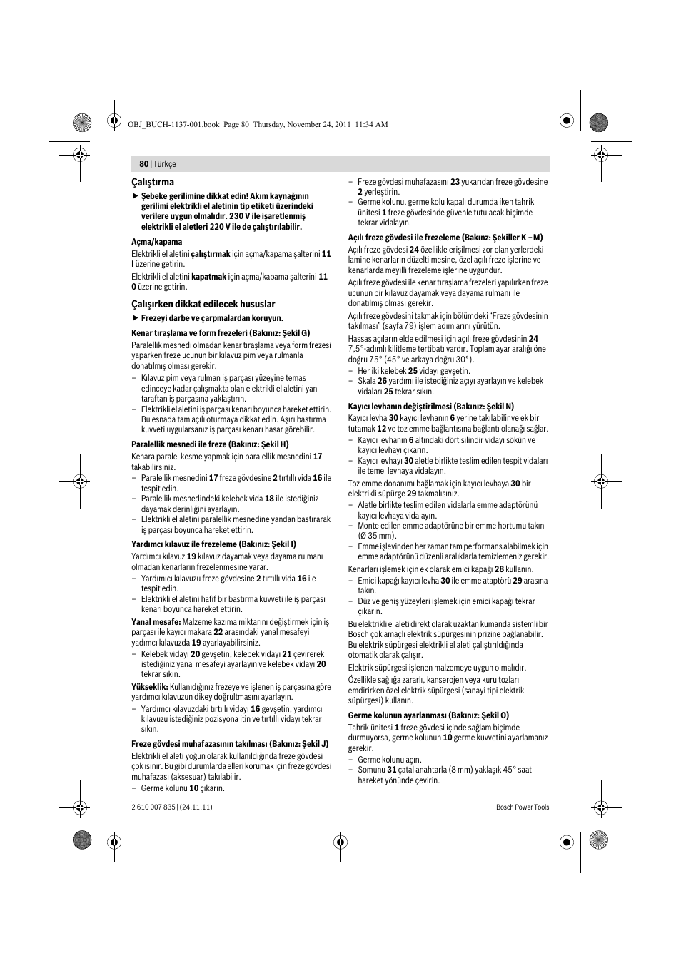 Bosch GKF 600 Professional User Manual | Page 80 / 178