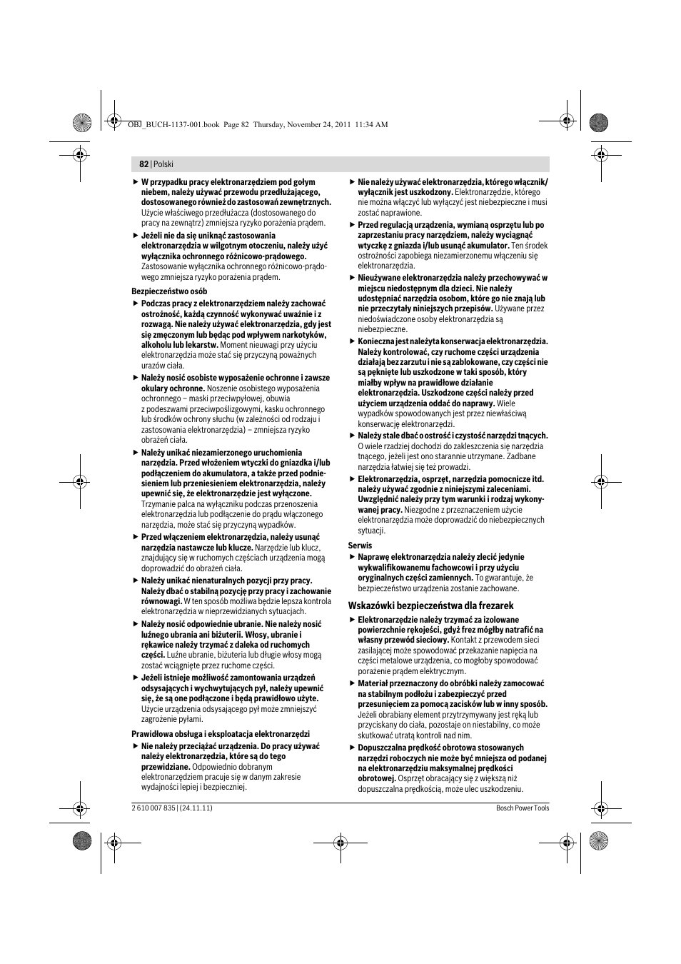 Bosch GKF 600 Professional User Manual | Page 82 / 178