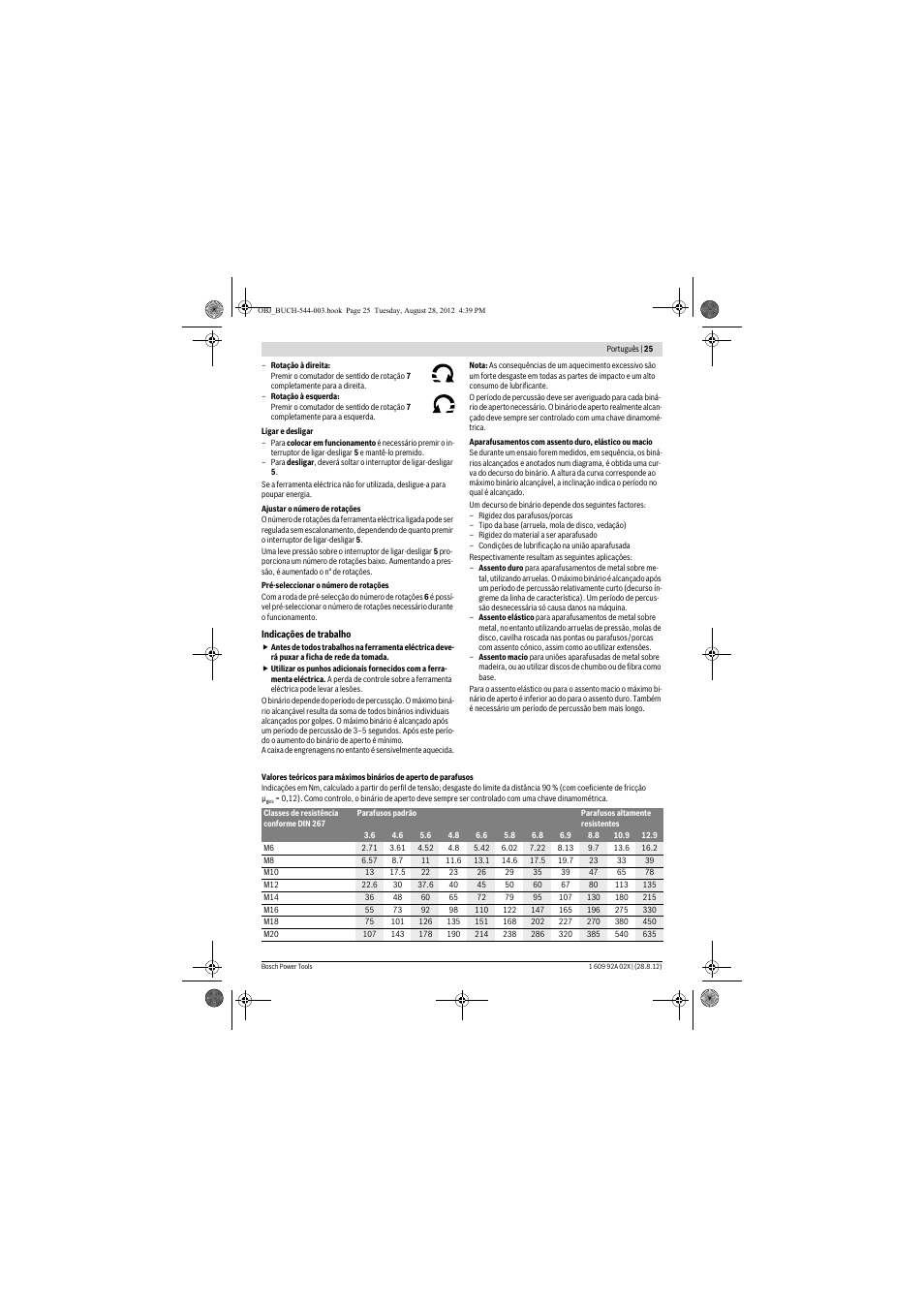 Bosch GDS 18 E Professional User Manual | Page 25 / 131