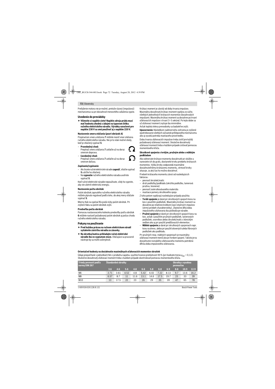 Bosch GDS 18 E Professional User Manual | Page 72 / 131