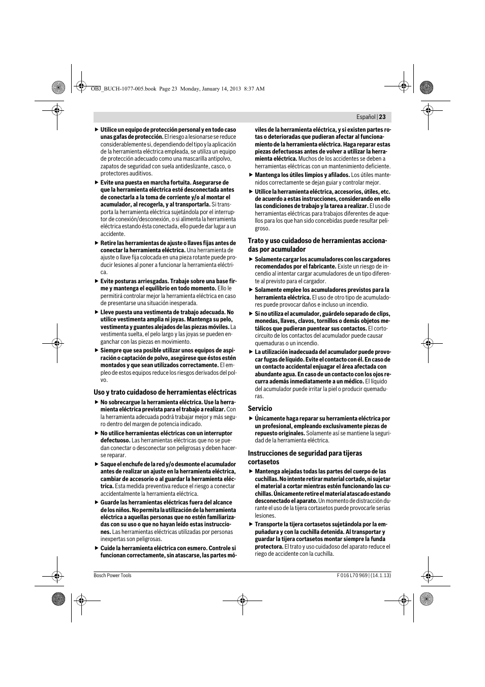 Bosch AGS 7,2 LI User Manual | Page 23 / 177