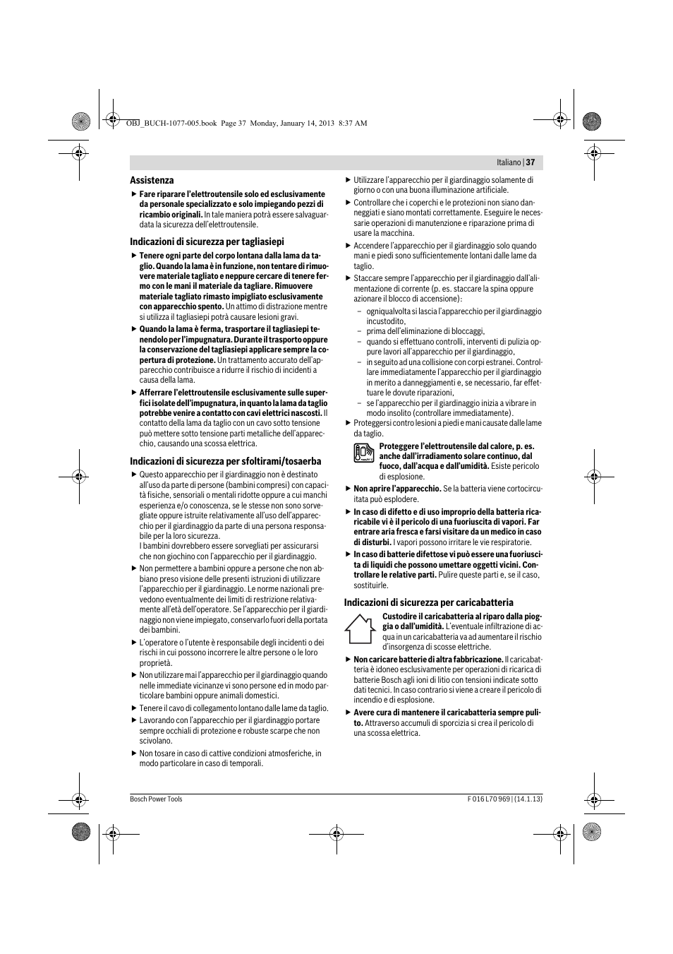 Bosch AGS 7,2 LI User Manual | Page 37 / 177