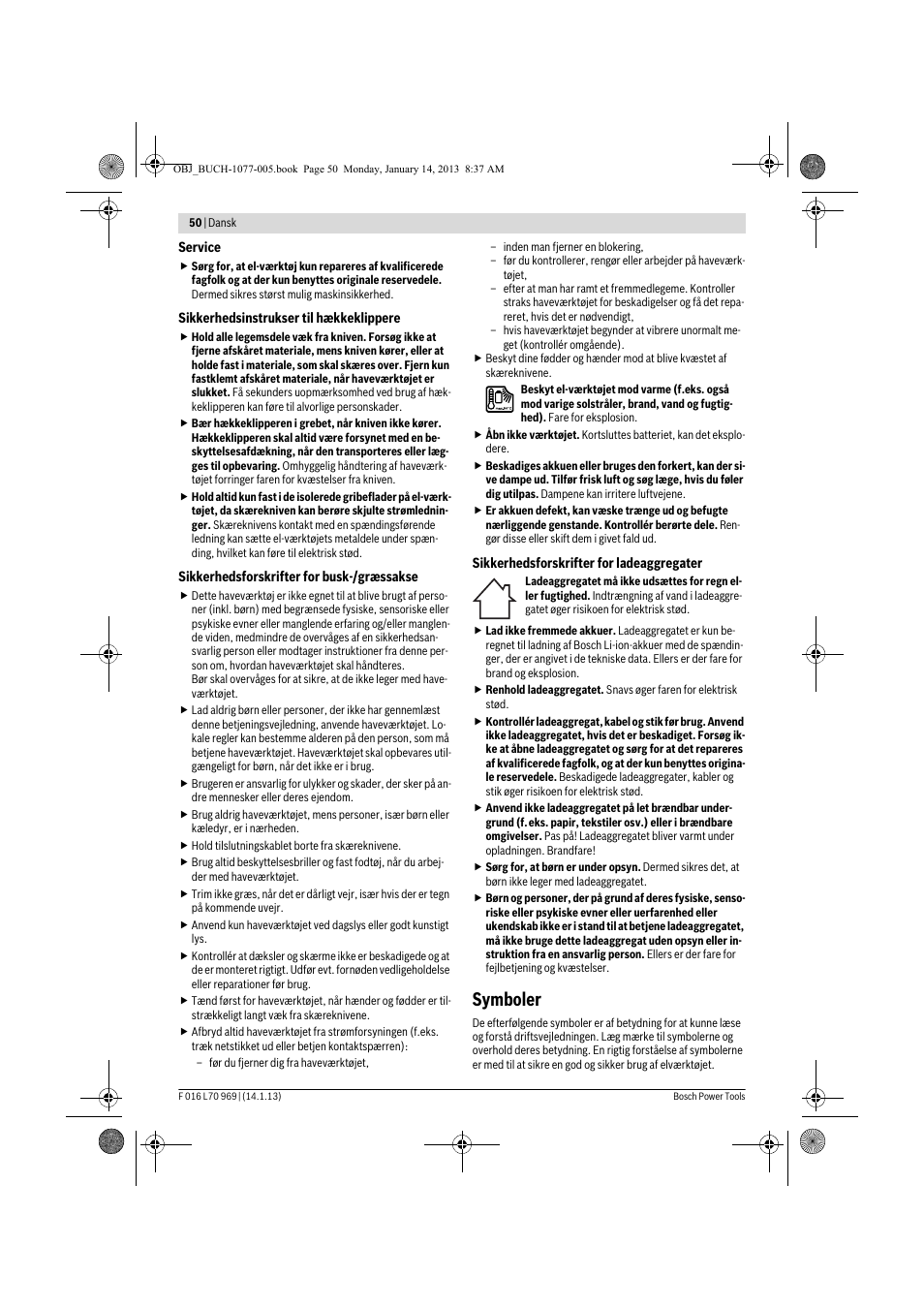 Symboler | Bosch AGS 7,2 LI User Manual | Page 50 / 177