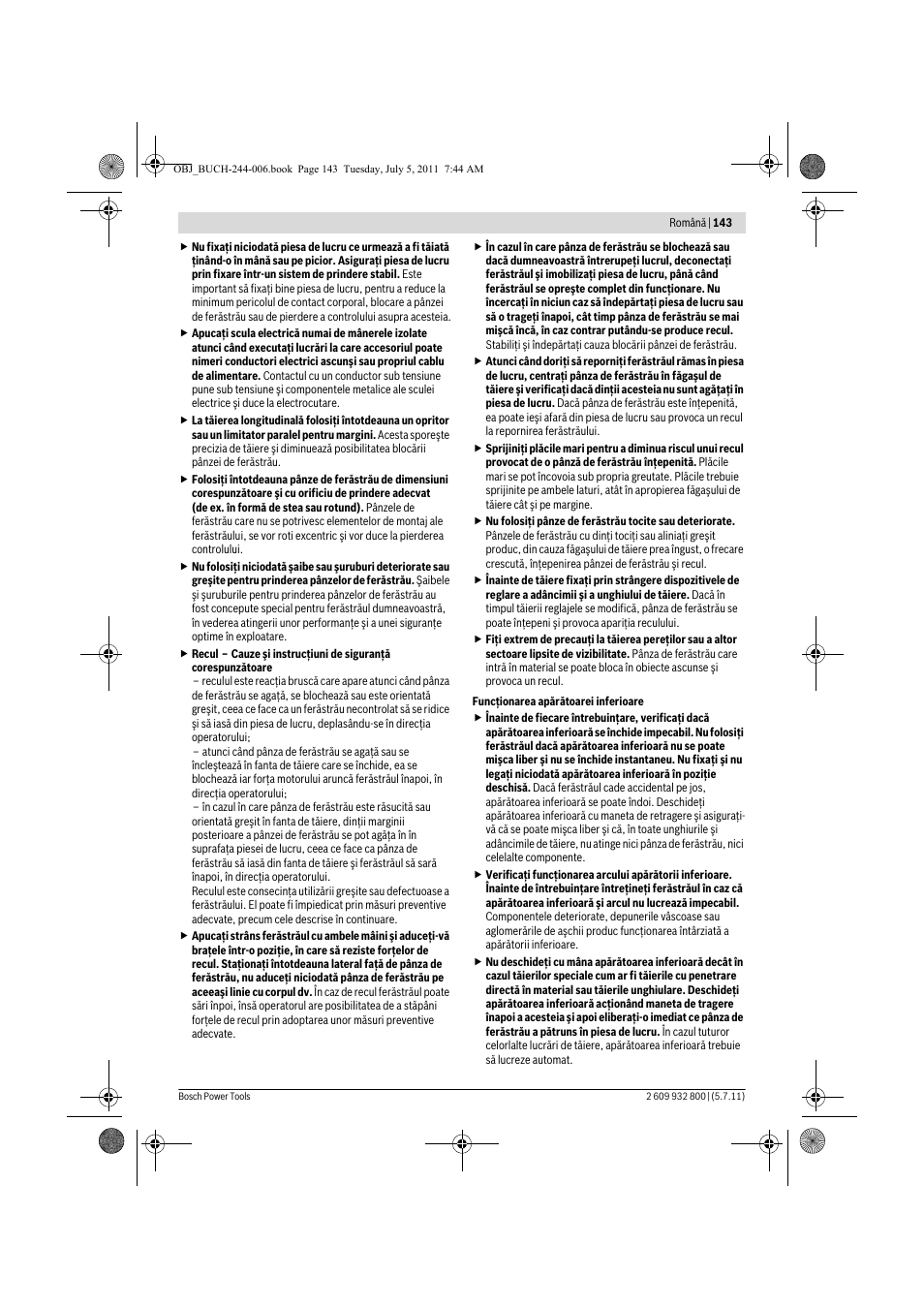 Bosch GKS Professional 55 User Manual | Page 143 / 213