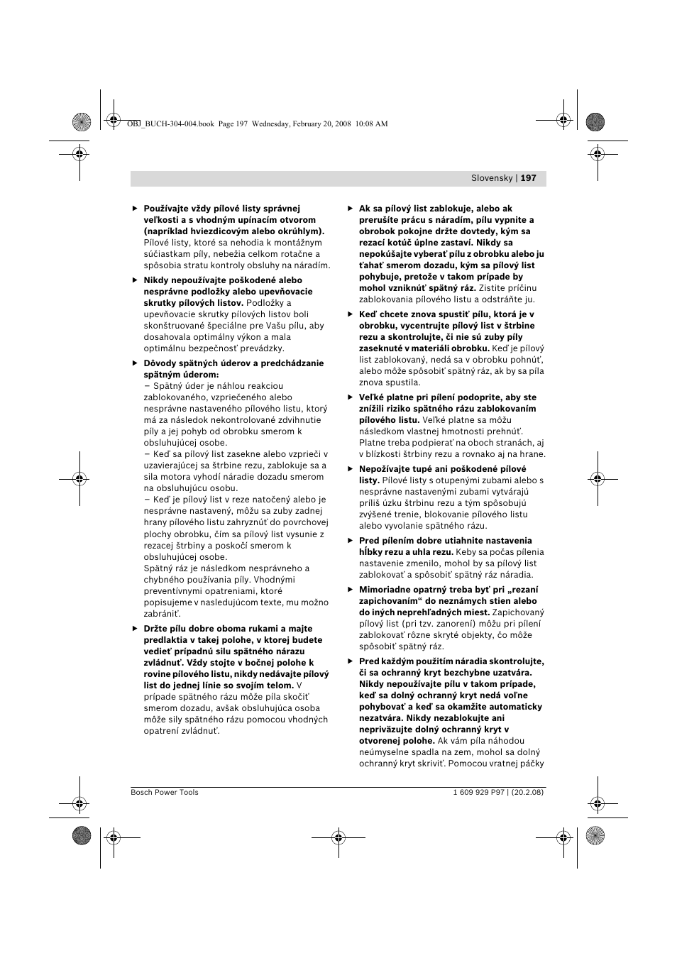 Bosch GKS 36 V-LI Professional User Manual | Page 197 / 349