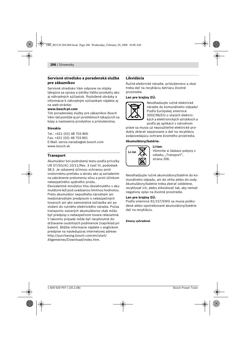 Bosch GKS 36 V-LI Professional User Manual | Page 206 / 349