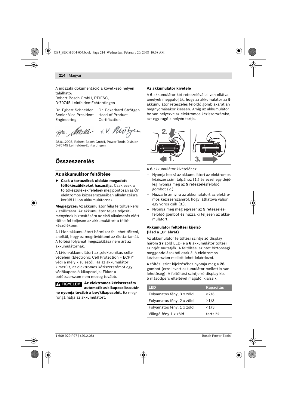 Összeszerelés | Bosch GKS 36 V-LI Professional User Manual | Page 214 / 349