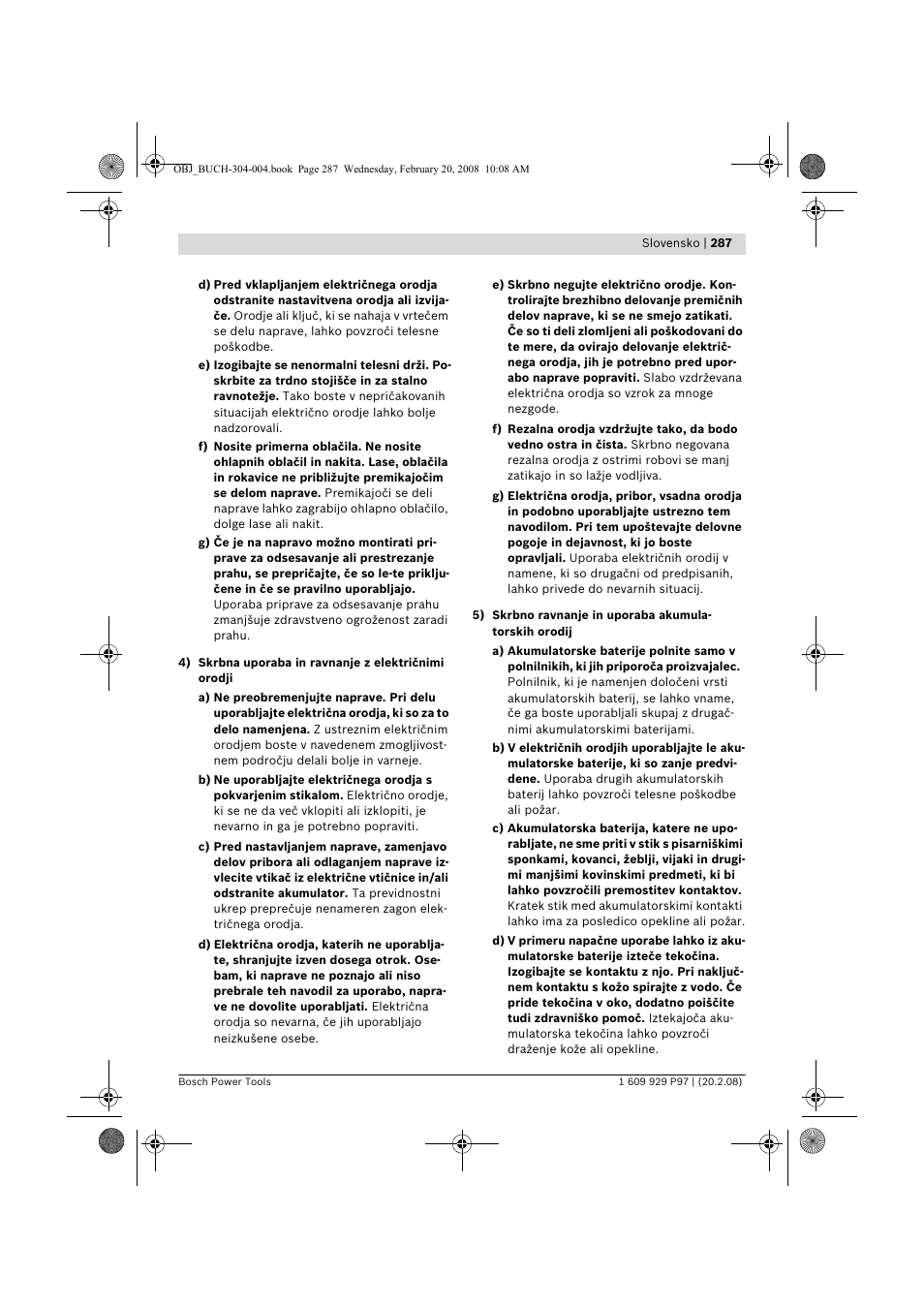 Bosch GKS 36 V-LI Professional User Manual | Page 287 / 349