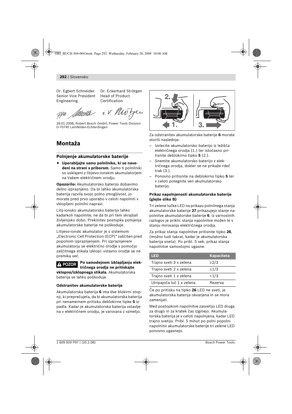 Montaža | Bosch GKS 36 V-LI Professional User Manual | Page 292 / 349