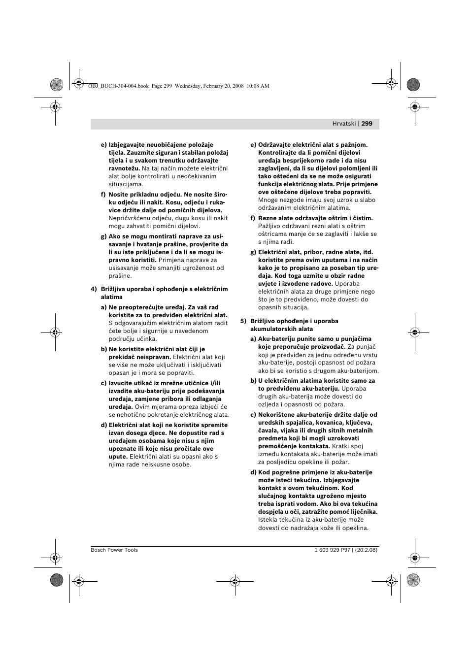 Bosch GKS 36 V-LI Professional User Manual | Page 299 / 349