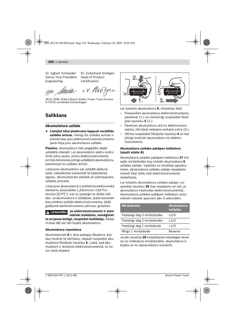 Salikšana | Bosch GKS 36 V-LI Professional User Manual | Page 328 / 349