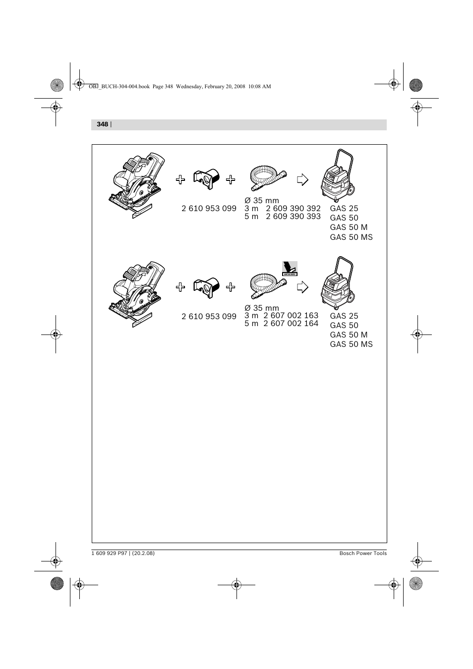 Bosch GKS 36 V-LI Professional User Manual | Page 348 / 349