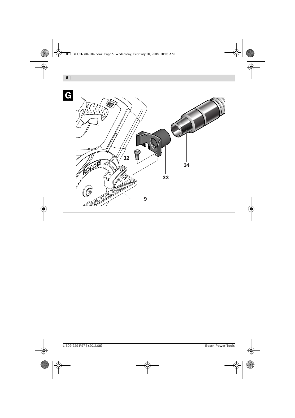 Bosch GKS 36 V-LI Professional User Manual | Page 5 / 349