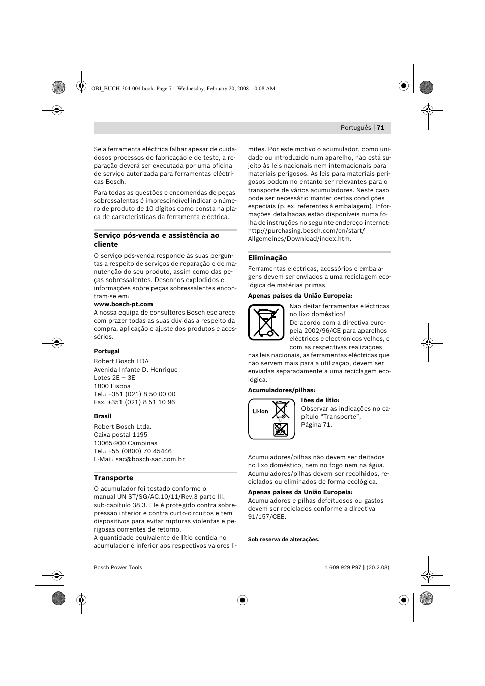 Bosch GKS 36 V-LI Professional User Manual | Page 71 / 349