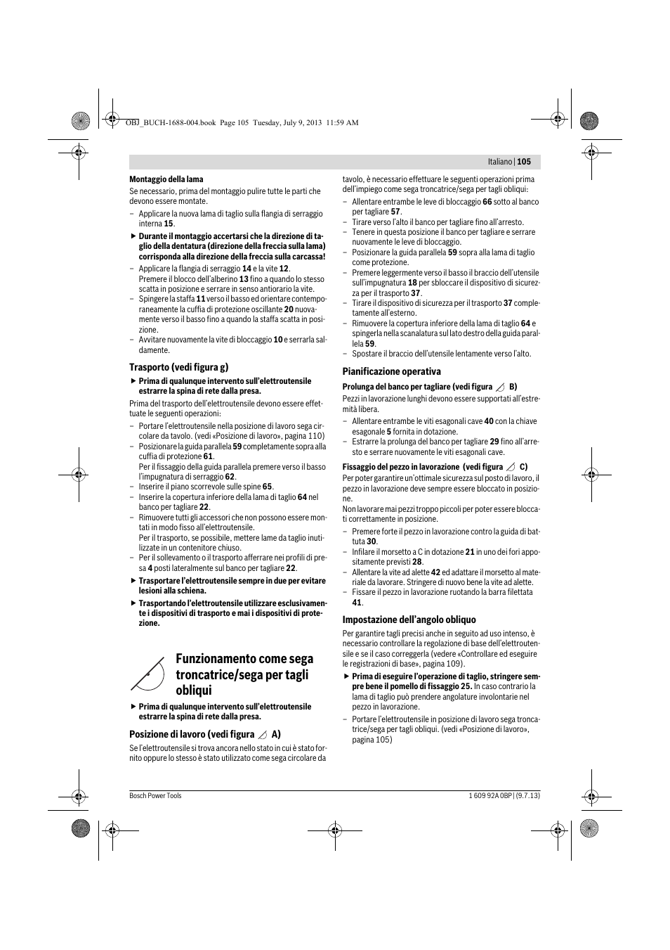Bosch GTM 12 JL Professional User Manual | Page 105 / 485