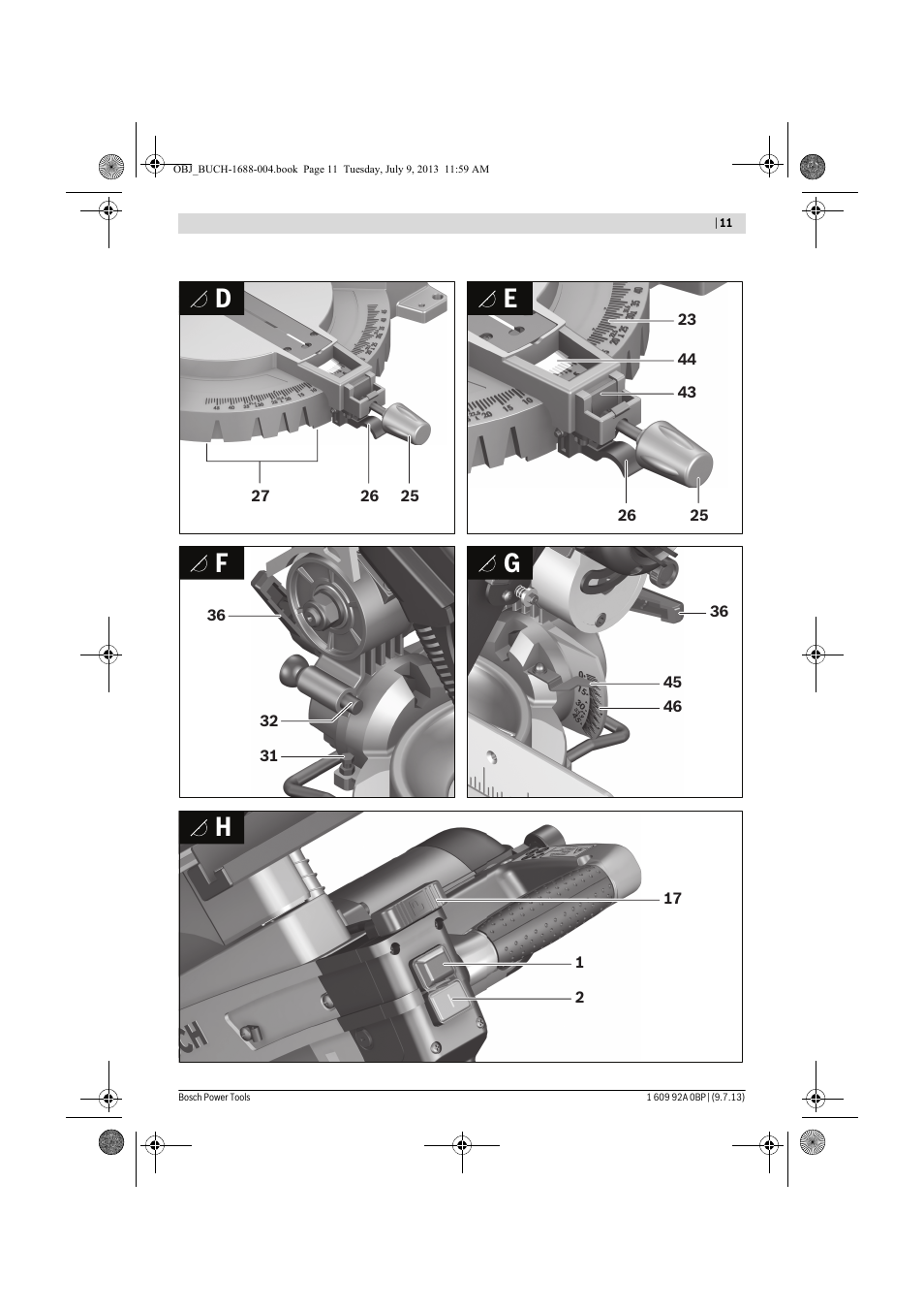 Bosch GTM 12 JL Professional User Manual | Page 11 / 485