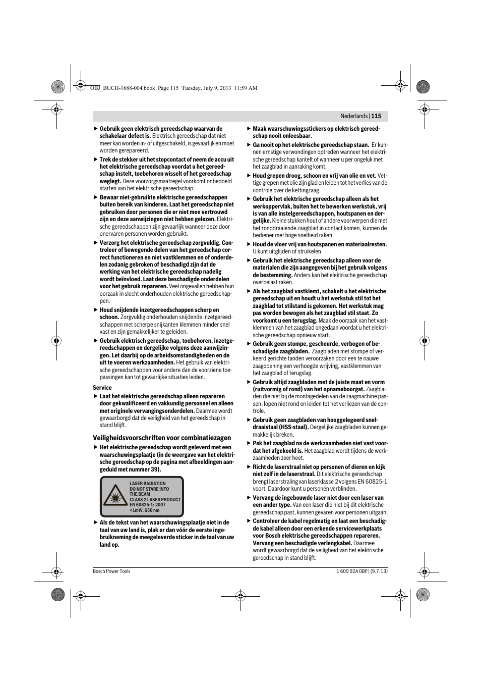 Bosch GTM 12 JL Professional User Manual | Page 115 / 485