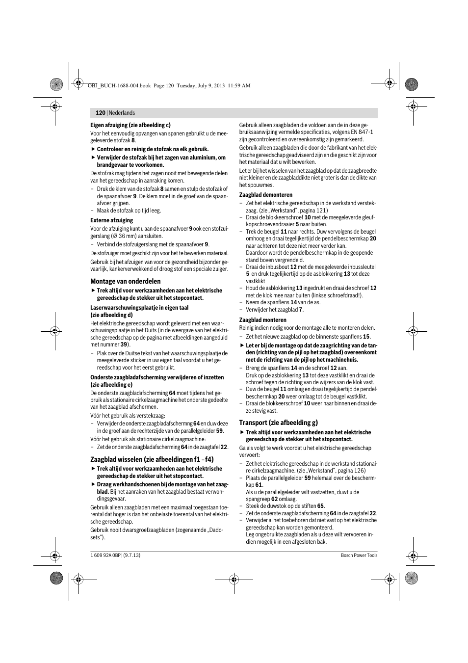 Bosch GTM 12 JL Professional User Manual | Page 120 / 485