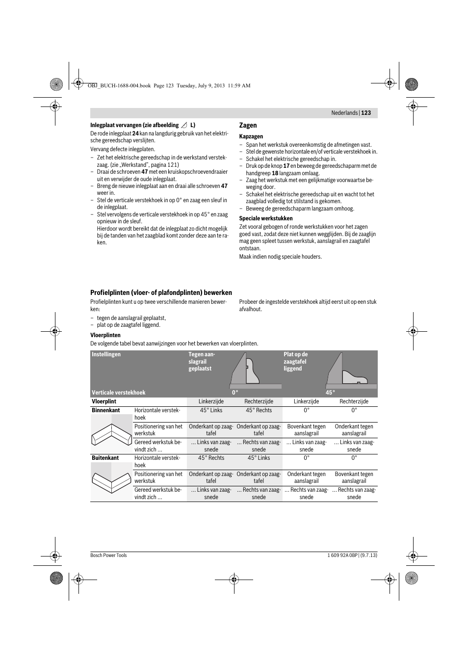 Bosch GTM 12 JL Professional User Manual | Page 123 / 485
