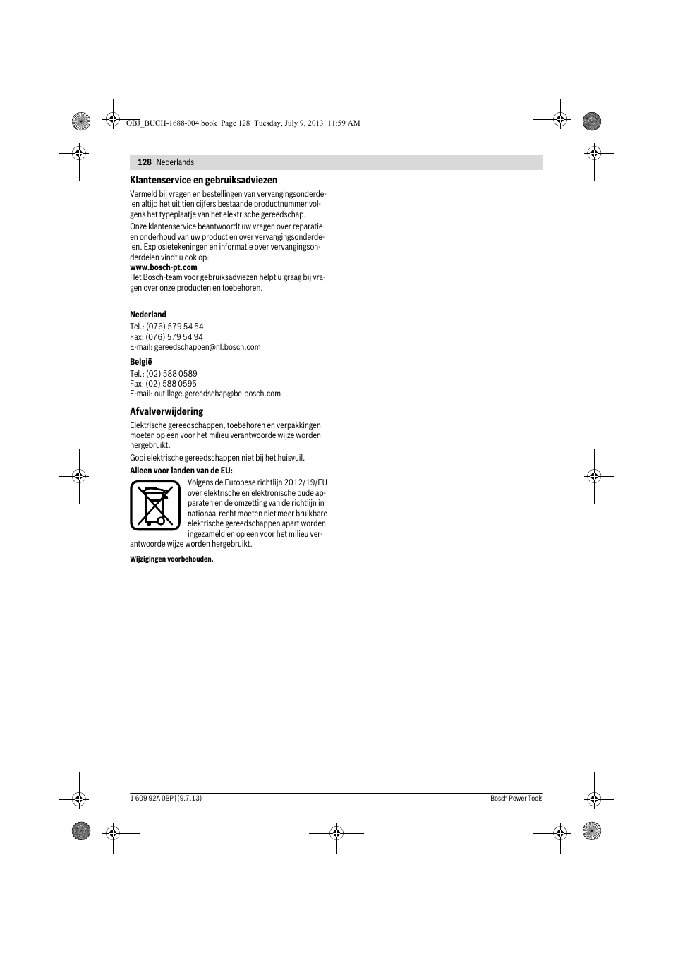 Bosch GTM 12 JL Professional User Manual | Page 128 / 485