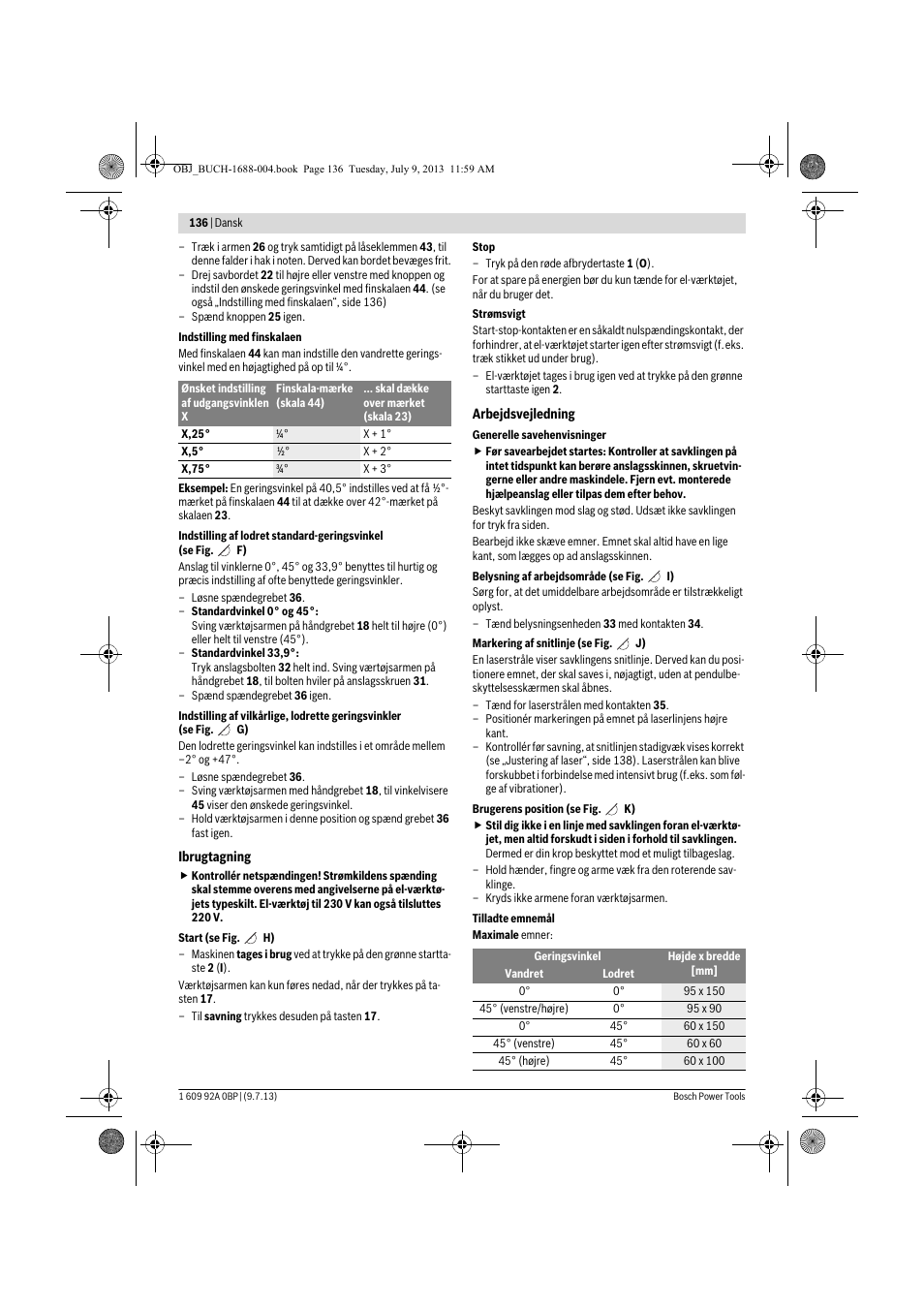 Bosch GTM 12 JL Professional User Manual | Page 136 / 485