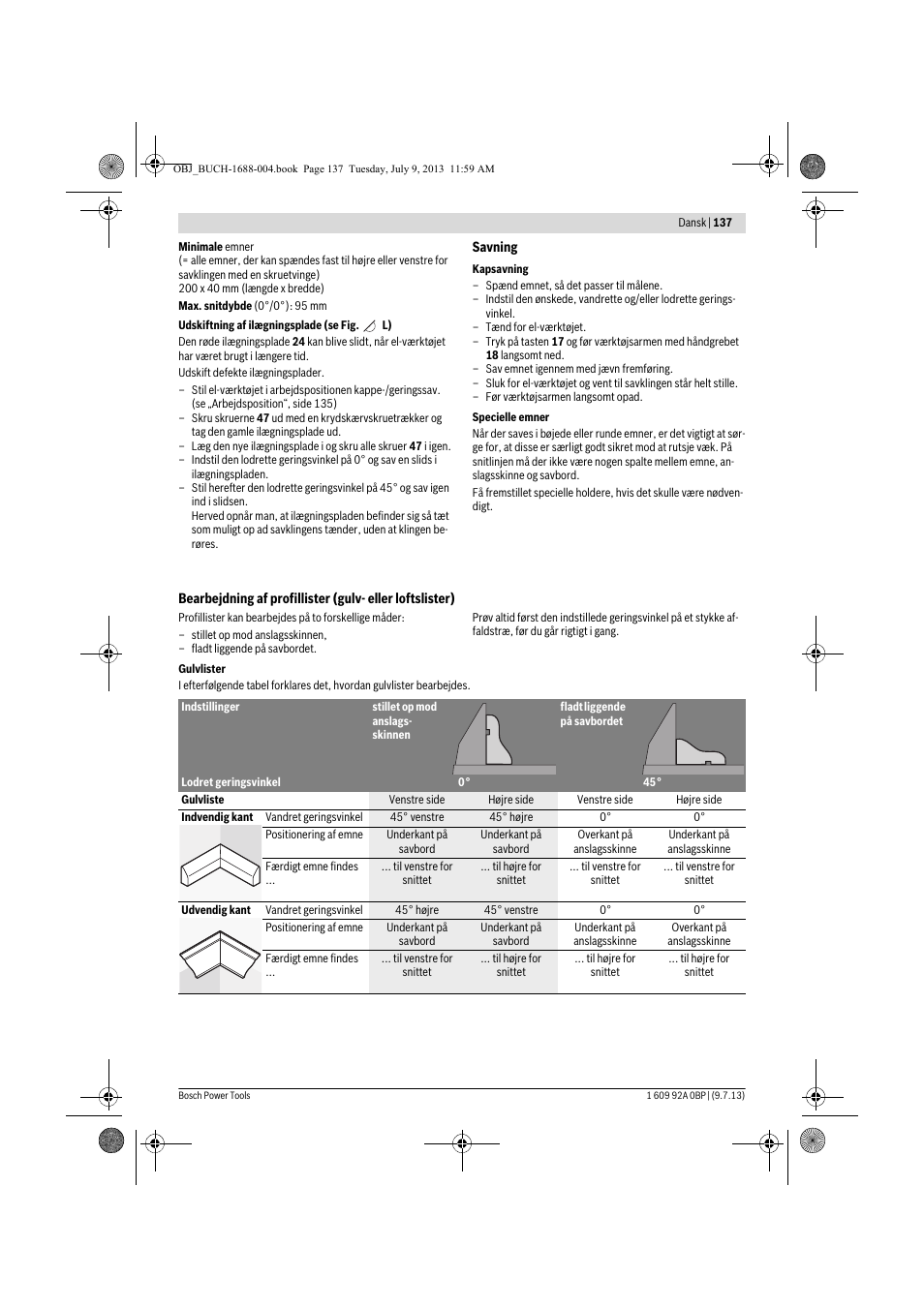 Bosch GTM 12 JL Professional User Manual | Page 137 / 485