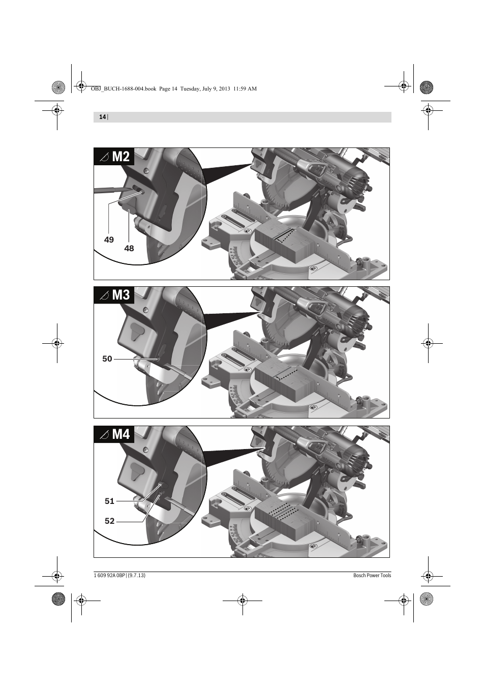 M2 m3 m4 | Bosch GTM 12 JL Professional User Manual | Page 14 / 485