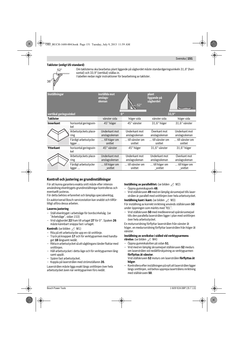 Bosch GTM 12 JL Professional User Manual | Page 151 / 485