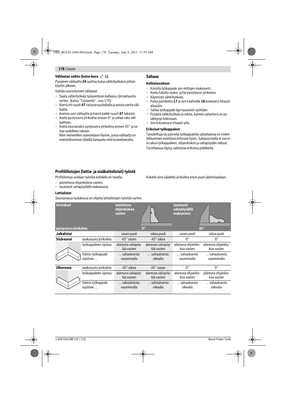 Bosch GTM 12 JL Professional User Manual | Page 178 / 485