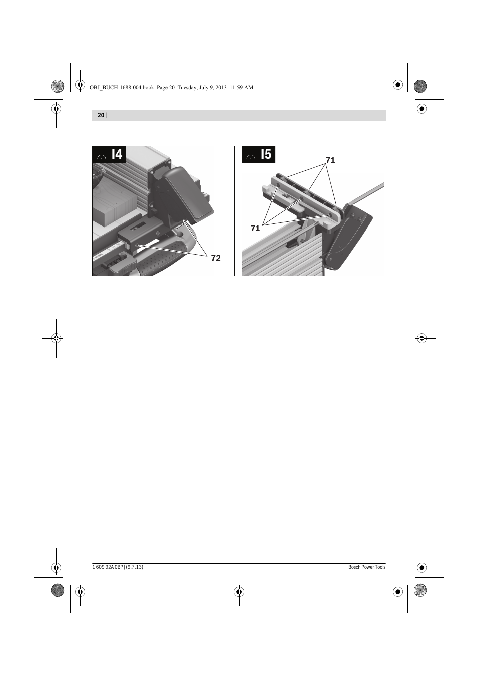 I4 i5 | Bosch GTM 12 JL Professional User Manual | Page 20 / 485