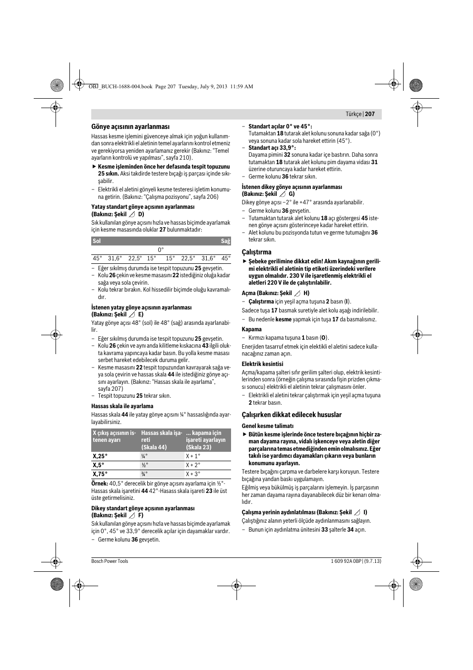 Bosch GTM 12 JL Professional User Manual | Page 207 / 485