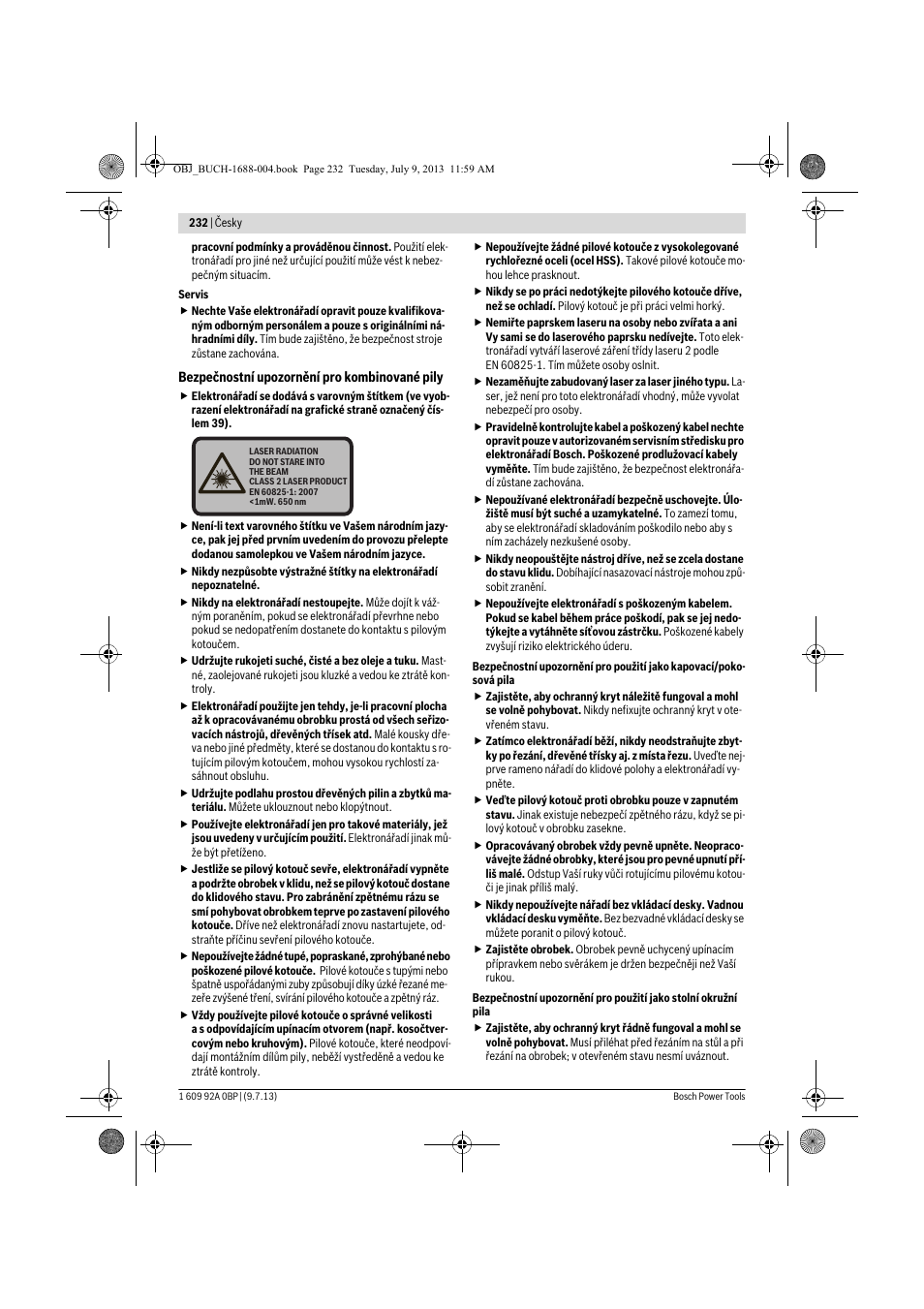 Bosch GTM 12 JL Professional User Manual | Page 232 / 485