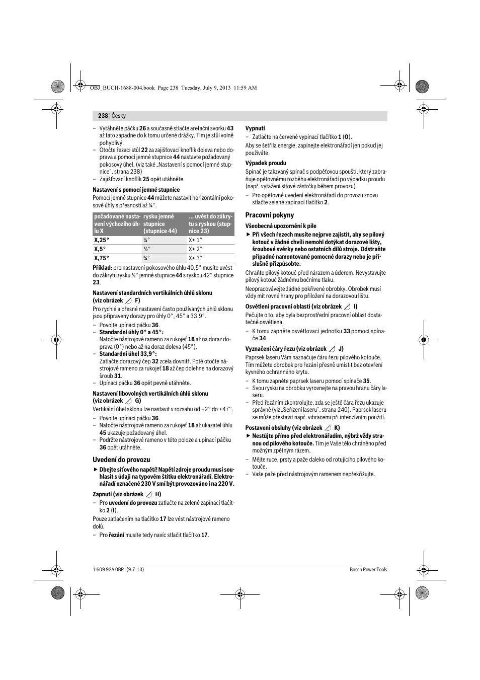 Bosch GTM 12 JL Professional User Manual | Page 238 / 485