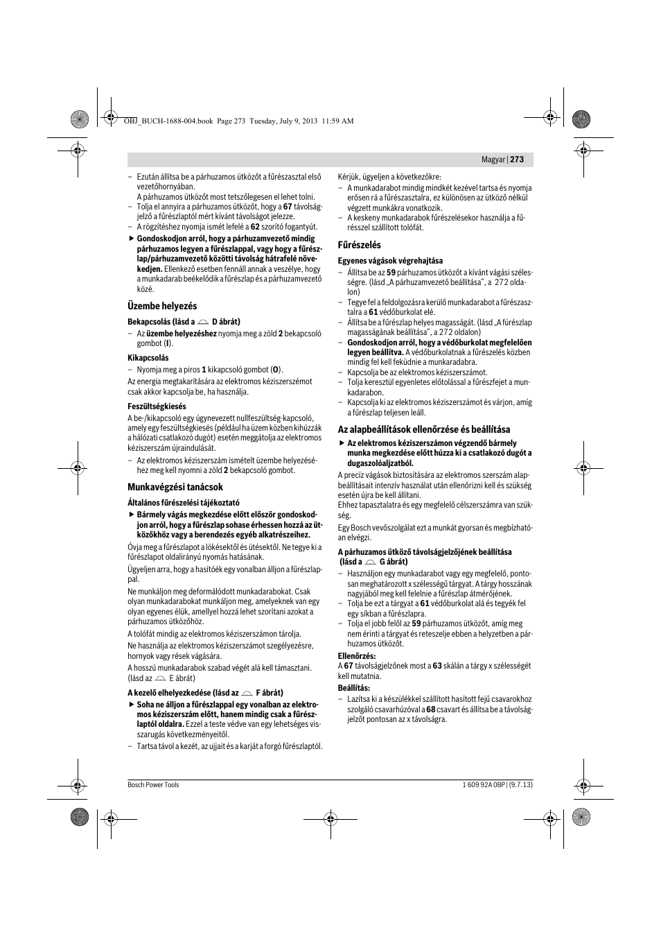 Bosch GTM 12 JL Professional User Manual | Page 273 / 485