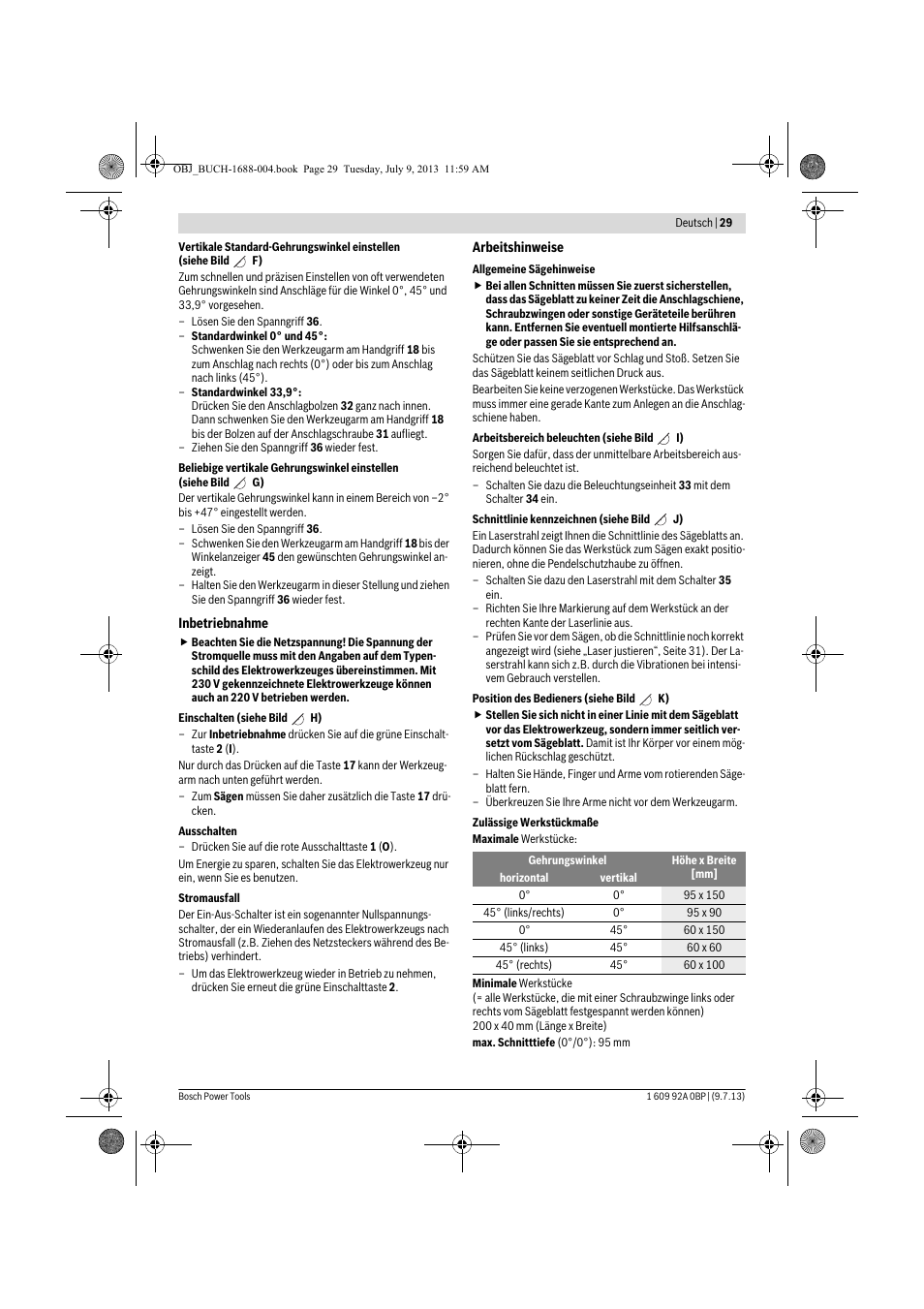 Bosch GTM 12 JL Professional User Manual | Page 29 / 485